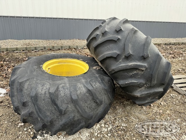 (2) Goodyear 28L-26 tires